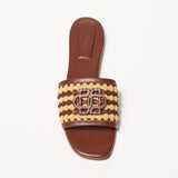 Simkhai - Delphi Rope Woven Flat Sandal