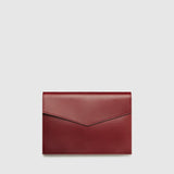Air Mail x Métier Single Document Folio Buffalo Dark Cherry