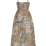 Cara Cara - Alba Silk Linen Midi Dress