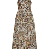 Cara Cara - Alba Silk Linen Midi Dress