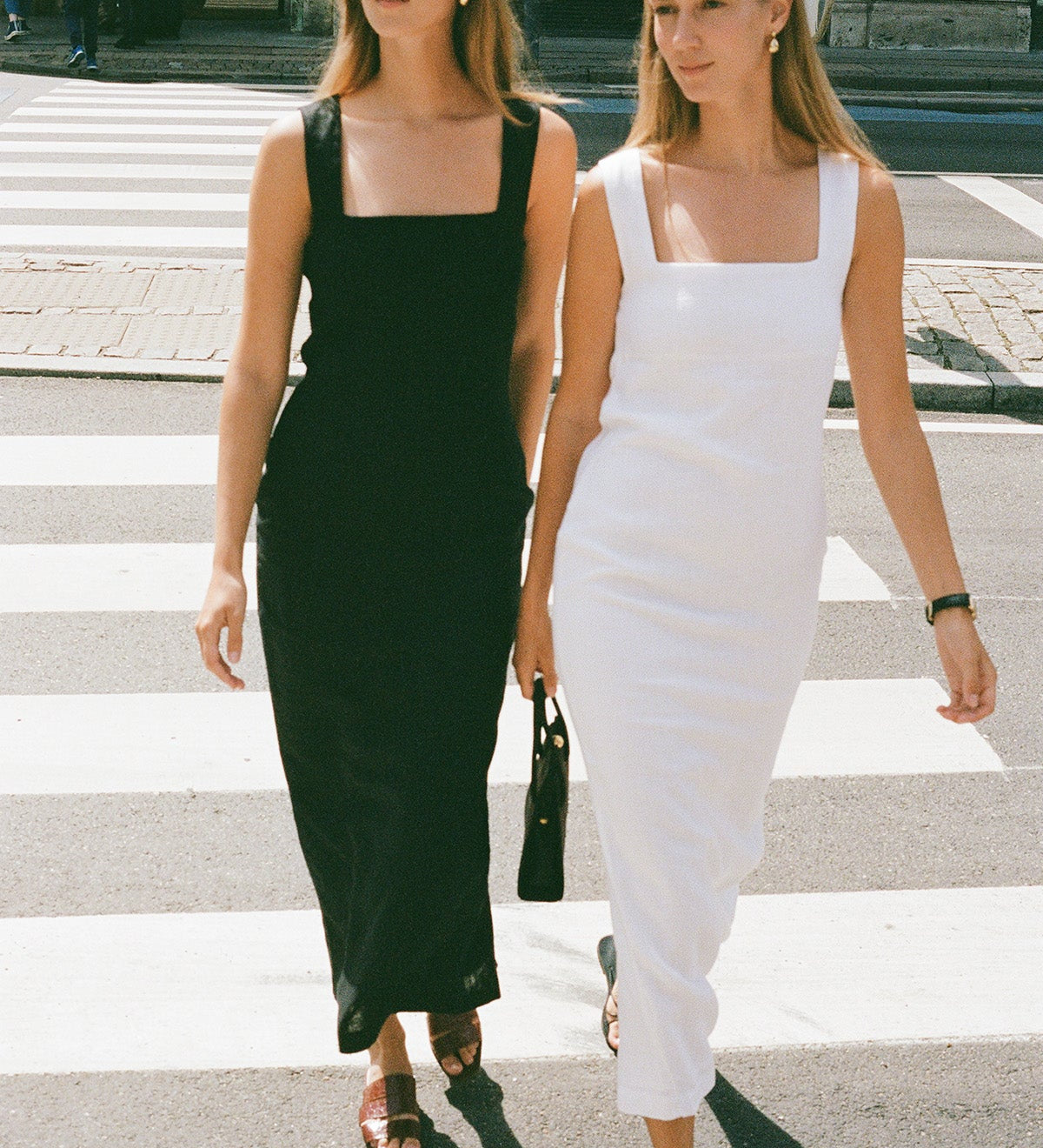 Posse - ALICE MIDI DRESS - BLACK
