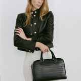 Nili Lotan - HADLEY LEATHER CROPPED JACKET