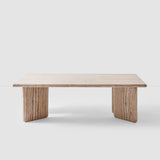 The Citizenry - Amata Travertine Coffee Table