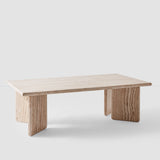 The Citizenry - Amata Travertine Coffee Table
