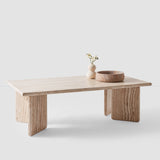 The Citizenry - Amata Travertine Coffee Table