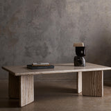 The Citizenry - Amata Travertine Coffee Table