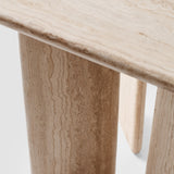 The Citizenry - Amata Travertine Side Table