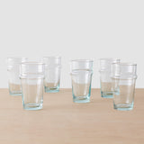 The Citizenry - Amina Recycled Tumbler Glasses - 11 oz., Set of 6