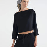 Aflalo - Chandrey Pant in Cashmere Chinchilla