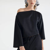 Aflalo - Thea Top in Cashmere Chinchilla