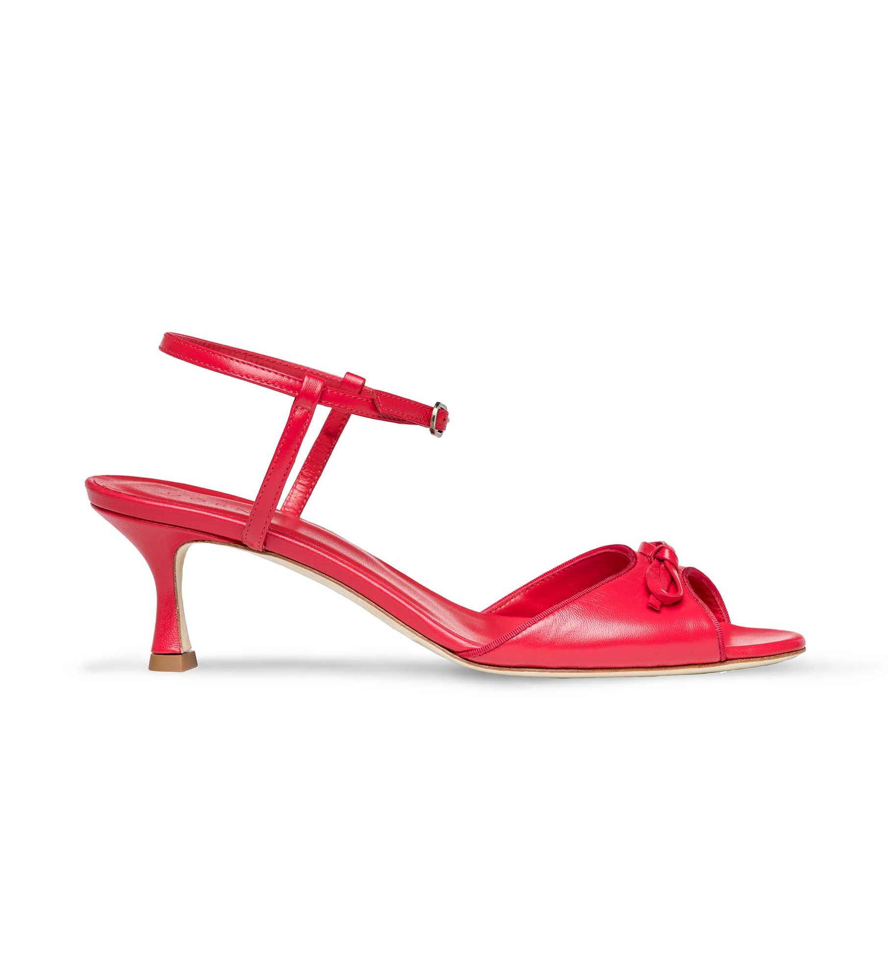 DÔEN - ARIANNA PEEP TOE HEEL -- FUEGO NAPPA