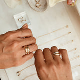 Kinn - Dare To Love Classic Dome Ring Silver