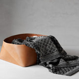The Citizenry - Azad Low Leather Storage Bin