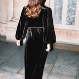 Ciao Lucia - Magdalena Dress Black Velvet