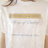 Conner Ives - The 'Things of Quality' Sequin T - shirt