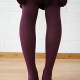 Conner Ives - The Pom Pom Sock - Burgundy