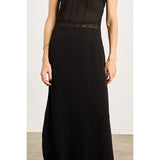 Ciao Lucia - Beverly Black Georgette Silk Dress