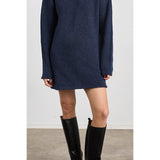 Ciao Lucia - Tilda Merino Wool Dress Navy