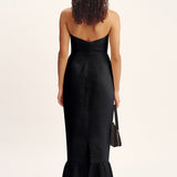 Posse - ESSIE STRAPLESS DRESS - BLACK