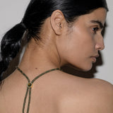 Dorsey - YVES LAB MOSS GREEN PARACORD NECKLACE, CAMO