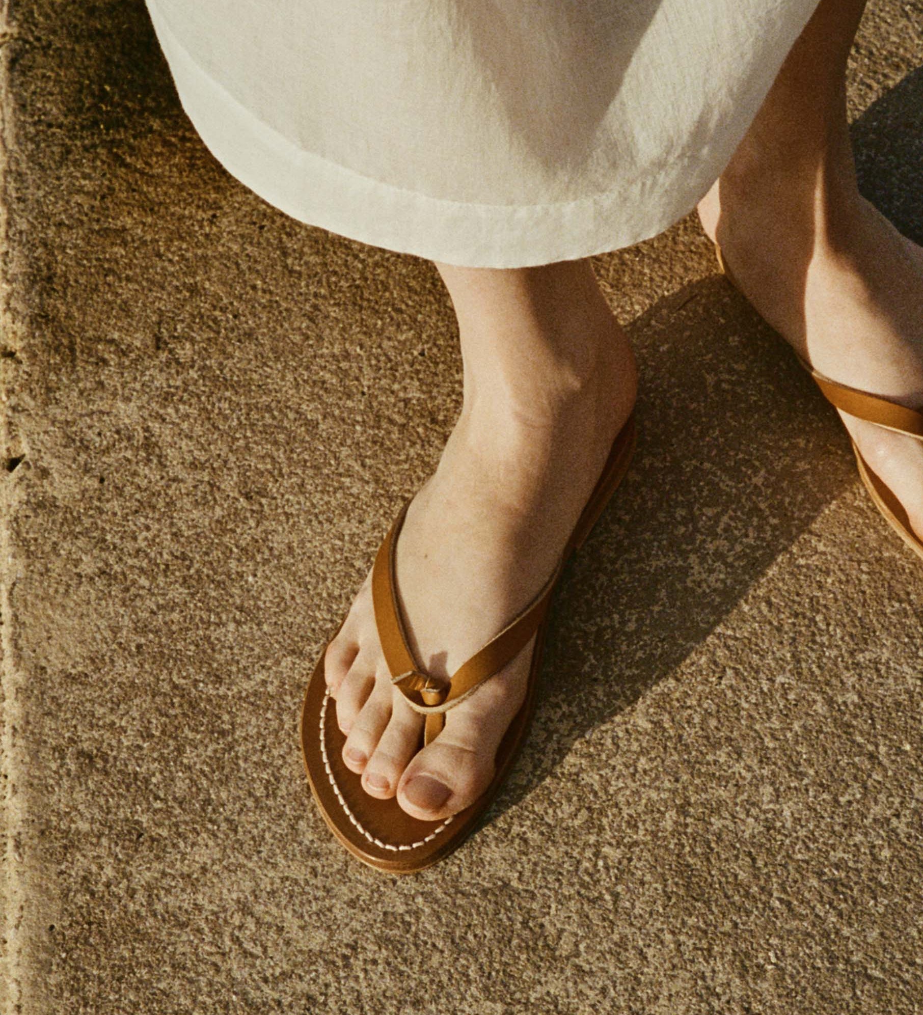 DÔEN - DOEN & K.JACQUES BAIE SANDAL -- TAN