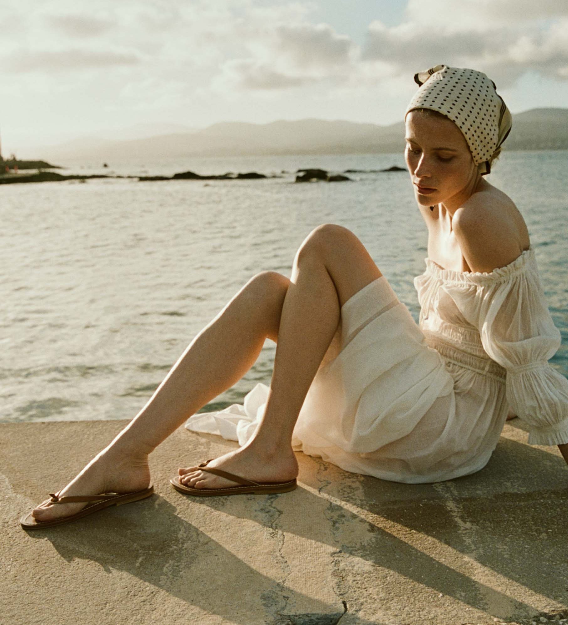 DÔEN - DOEN & K.JACQUES BAIE SANDAL -- TAN