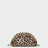 Loeffler Randall - Bailey Leopard Jersey Dome Clutch