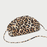 Loeffler Randall - Bailey Leopard Jersey Dome Clutch