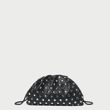 Loeffler Randall - Bailey Black/Silver Dome Clutch