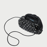 Loeffler Randall - Bailey Black/Silver Dome Clutch