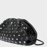 Loeffler Randall - Bailey Black/Silver Dome Clutch