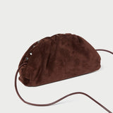 Loeffler Randall - Bailey Espresso/Silver Dome Clutch