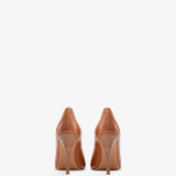 Jude - Bank Pump Tan Grained Leather