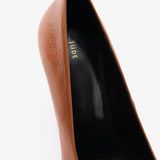 Jude - Bank Pump Tan Grained Leather