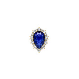 Dorsey - BARTLETT, LAB BLUE SAPPHIRE RING, GOLD