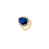 Dorsey - BARTLETT, LAB BLUE SAPPHIRE RING, GOLD