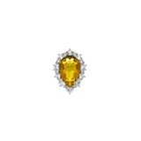 Dorsey - BARTLETT, LAB YELLOW SAPPHIRE RING, SILVER