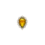 Dorsey - BARTLETT, LAB YELLOW SAPPHIRE RING, GOLD
