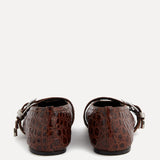 Le Monde Beryl - Ballet Claudia Slipper / Castagna Leather