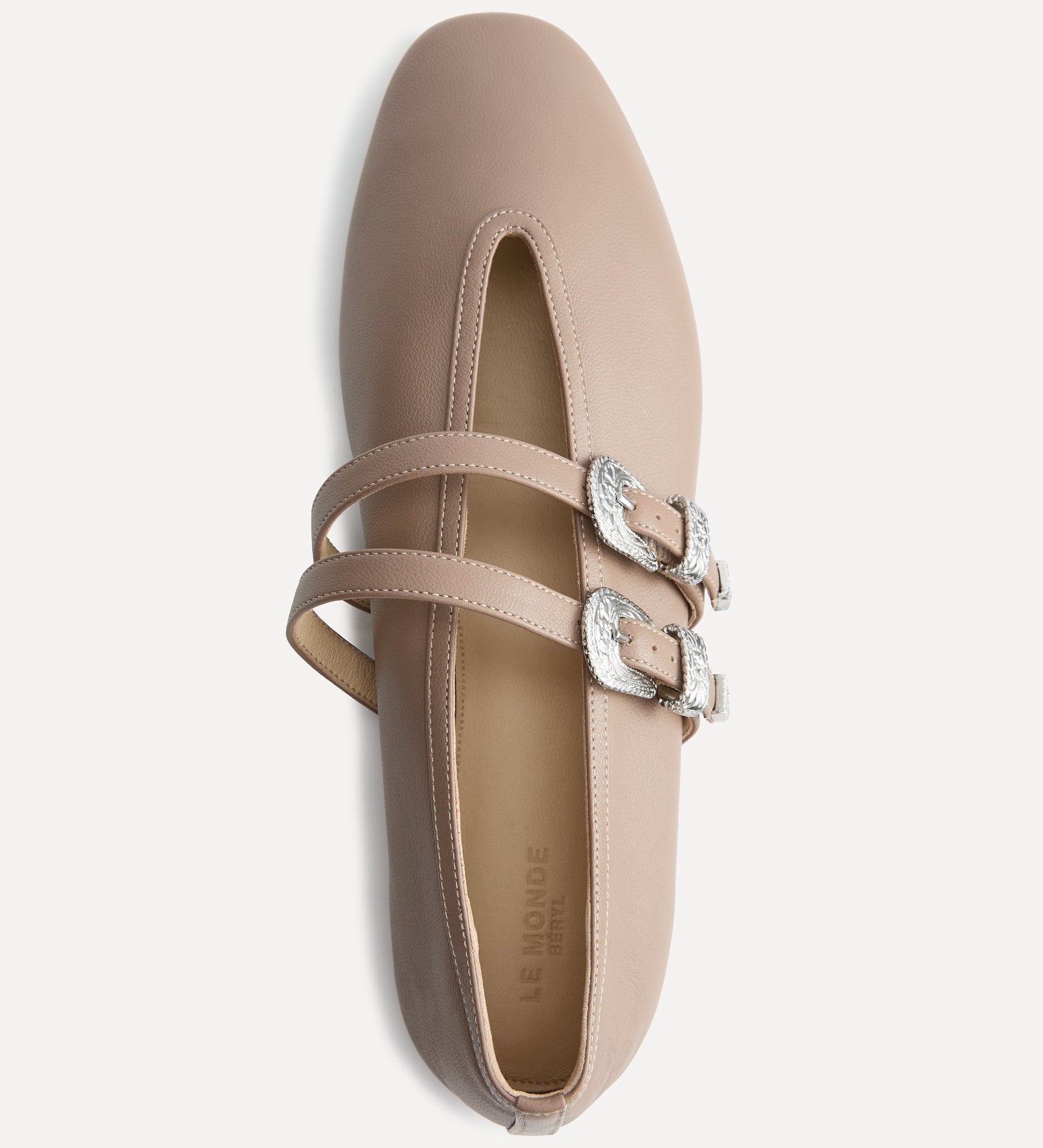 Le Monde Beryl - Ballet Claudia Slipper / Fango Leather