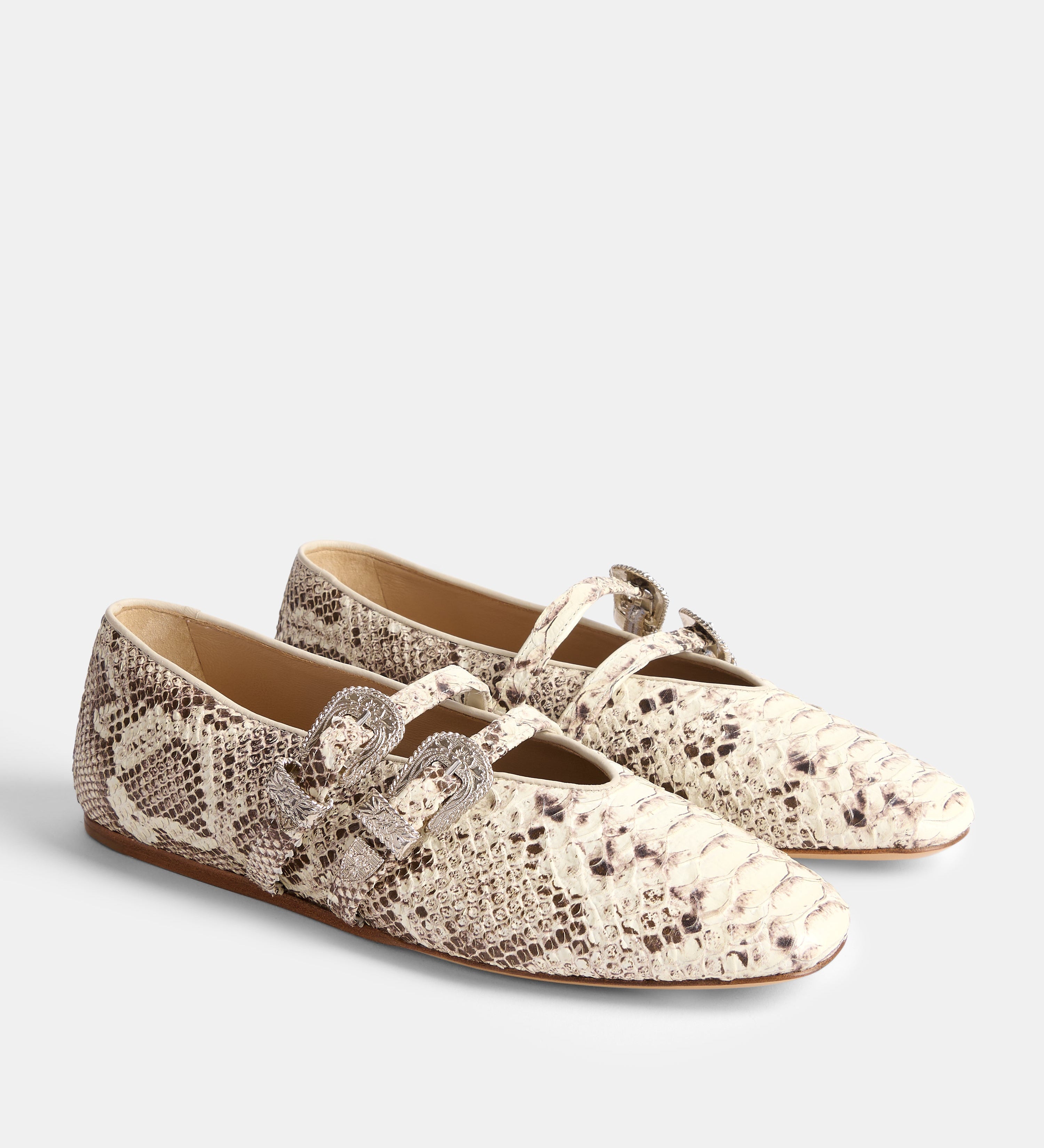 Le Monde Beryl - Classic Claudia / Roccia Leather Snake Effect