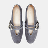 Le Monde Beryl - Ballet Claudia Slipper / Anthracite Suede