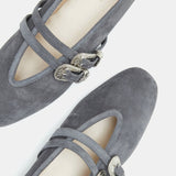 Le Monde Beryl - Ballet Claudia Slipper / Anthracite Suede