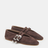 Le Monde Beryl - Ballet Claudia Slipper / Chocolate Suede
