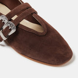 Le Monde Beryl - Ballet Claudia Slipper / Chocolate Suede