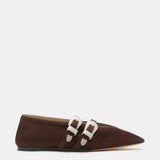 Le Monde Beryl - Ballet Claudia Slipper / Chocolate Suede