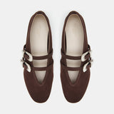 Le Monde Beryl - Ballet Claudia Slipper / Chocolate Suede