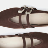 Le Monde Beryl - Ballet Claudia Slipper / Chocolate Suede