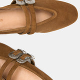 Le Monde Beryl - Ballet Claudia Slipper / Taupe Suede