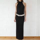 Conner Ives - The Abalone Shell Belt Maxi Dress